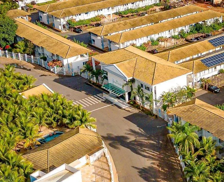 Lacqua diroma com fogão, geladeira, micro-ondas, Park aquático 24h, acomoda até 5 pessoas Caldas Novas Apart-hotel